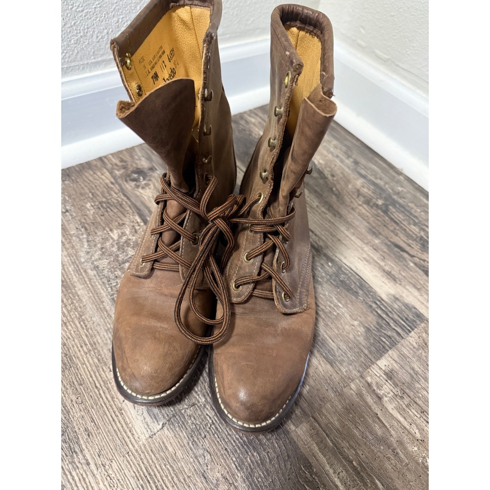Laredo Brown Lace-Up Leather Work Boots